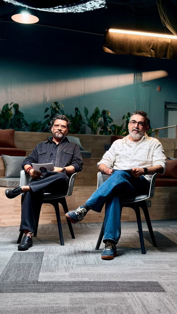 Vishal and Naveen — founders of Spalba and hosts of Down the Rabbit Hole